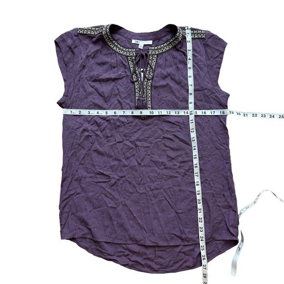 NEW DR2 Swiss Dot Embroidered Top Size Small - Picture 3 of 8